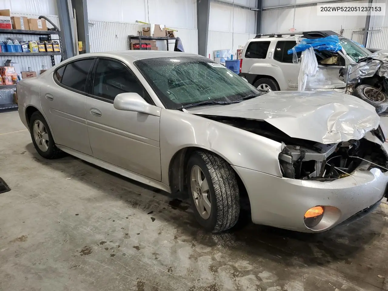 2005 Pontiac Grand Prix VIN: 2G2WP522051237153 Lot: 54293235