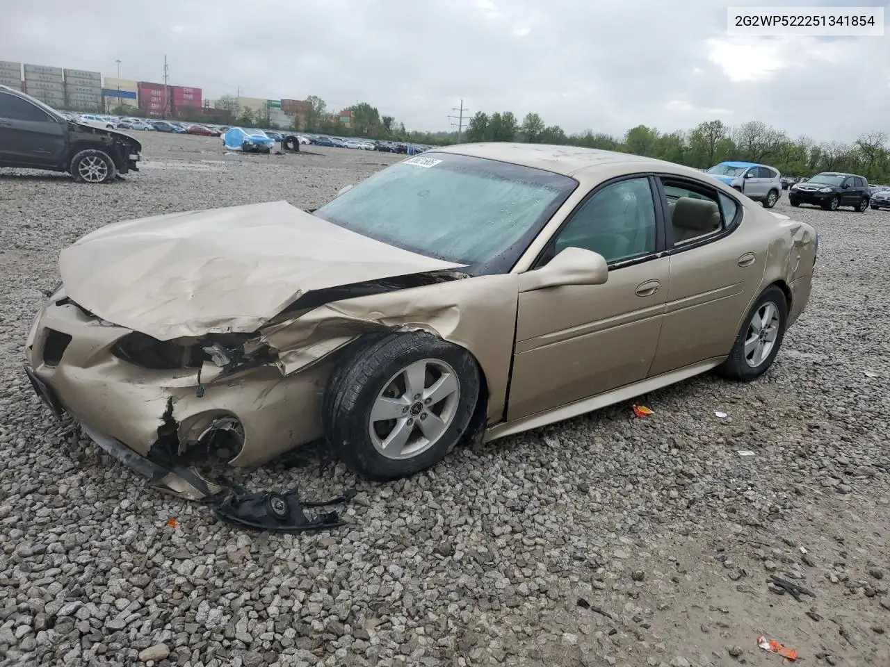 2005 Pontiac Grand Prix VIN: 2G2WP522251341854 Lot: 55621585