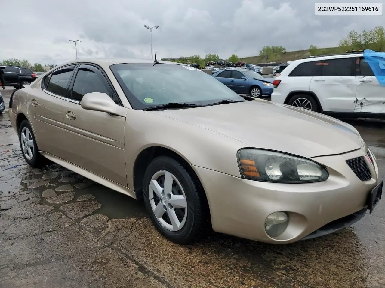 2005 Pontiac Grand Prix VIN: 2G2WP522251169616 Lot: 55975445