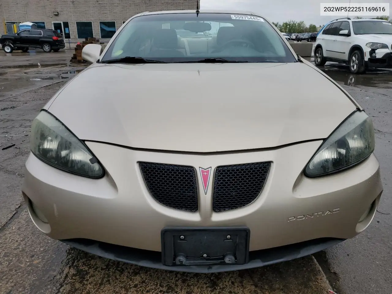 2005 Pontiac Grand Prix VIN: 2G2WP522251169616 Lot: 55975445