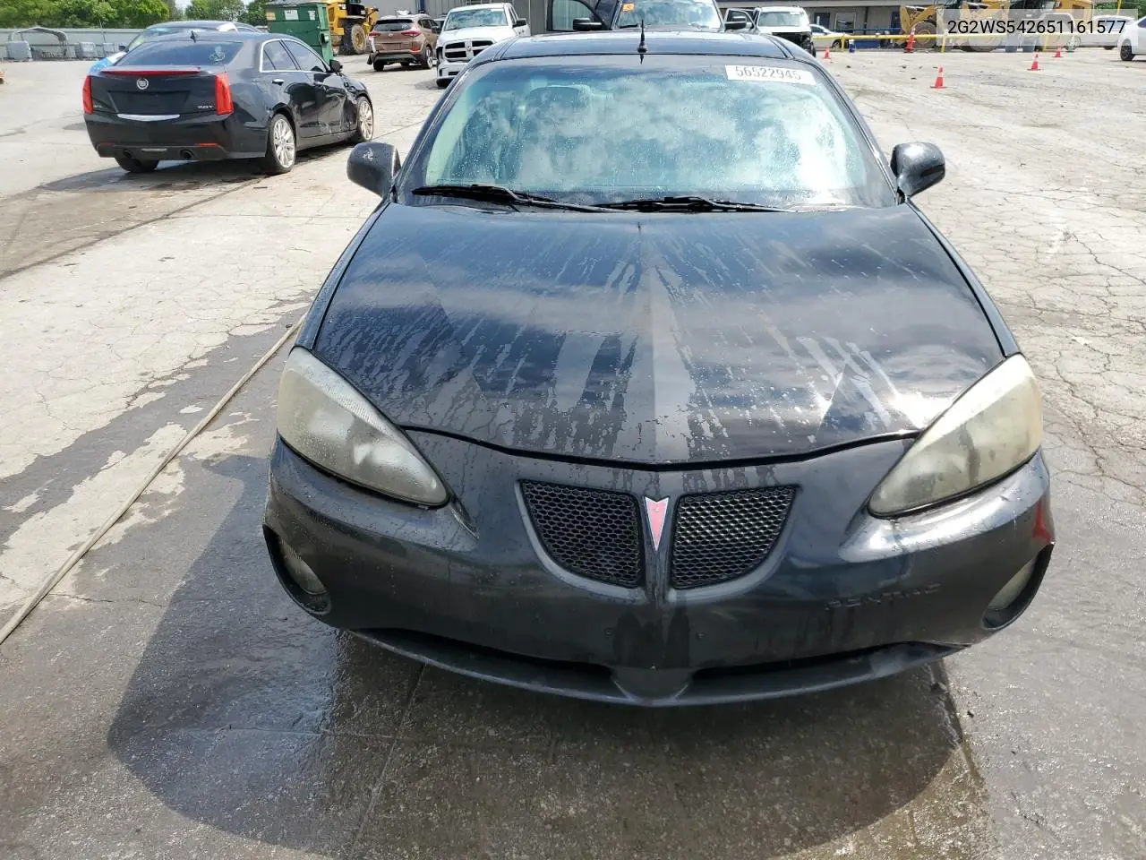 2005 Pontiac Grand Prix Gt VIN: 2G2WS542651161577 Lot: 56522945