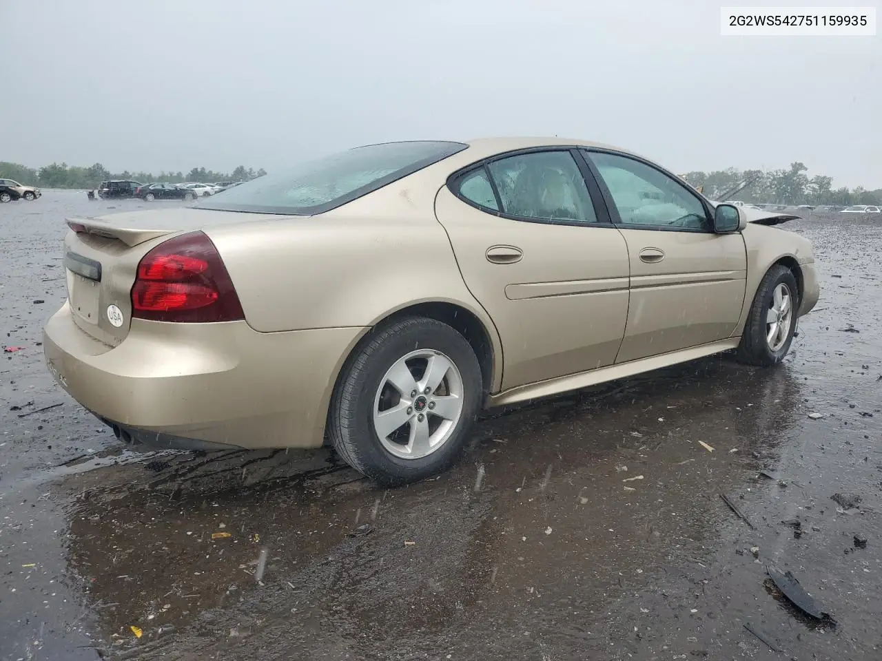 2005 Pontiac Grand Prix Gt VIN: 2G2WS542751159935 Lot: 60288675