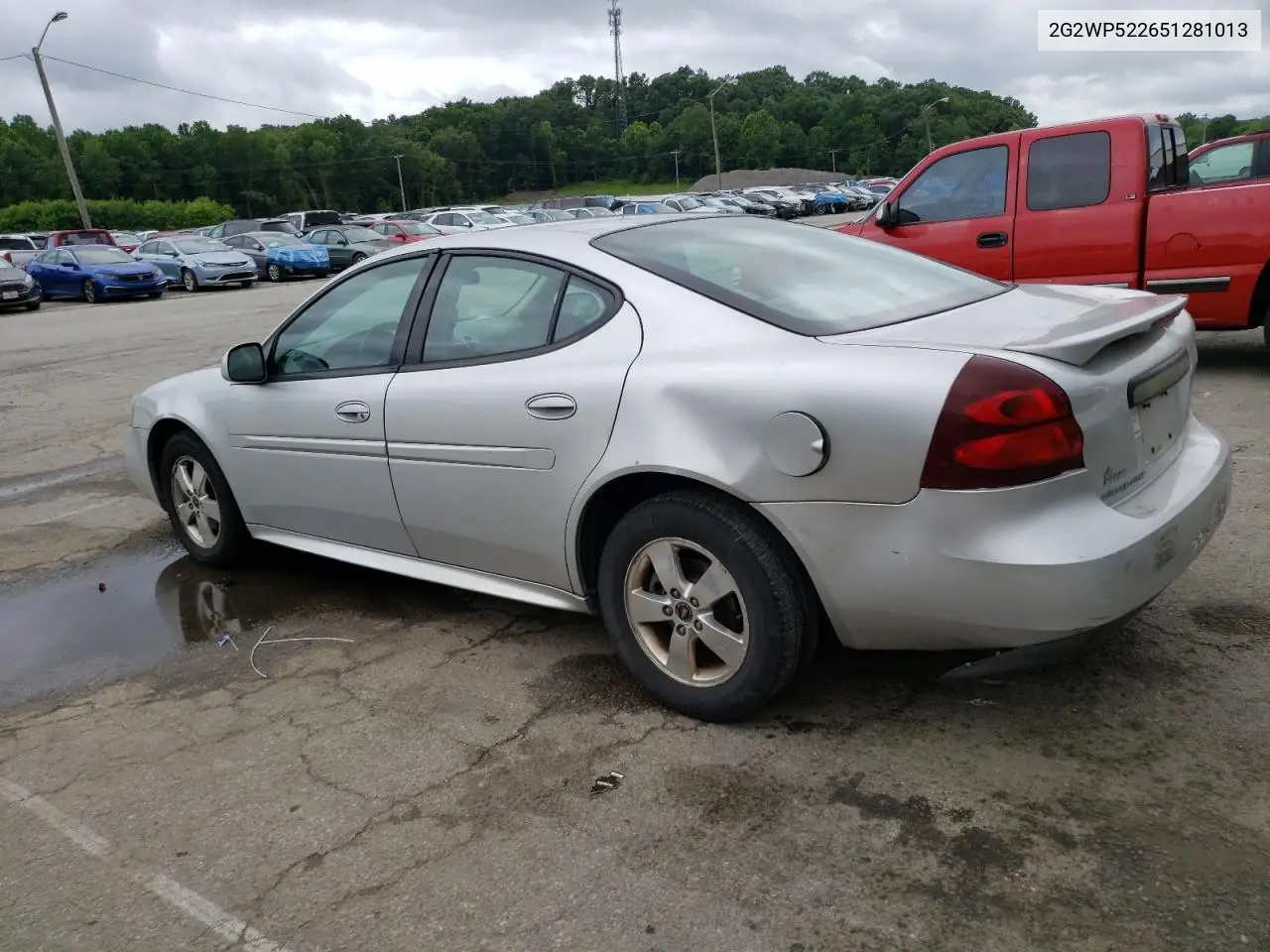 2005 Pontiac Grand Prix VIN: 2G2WP522651281013 Lot: 60574405
