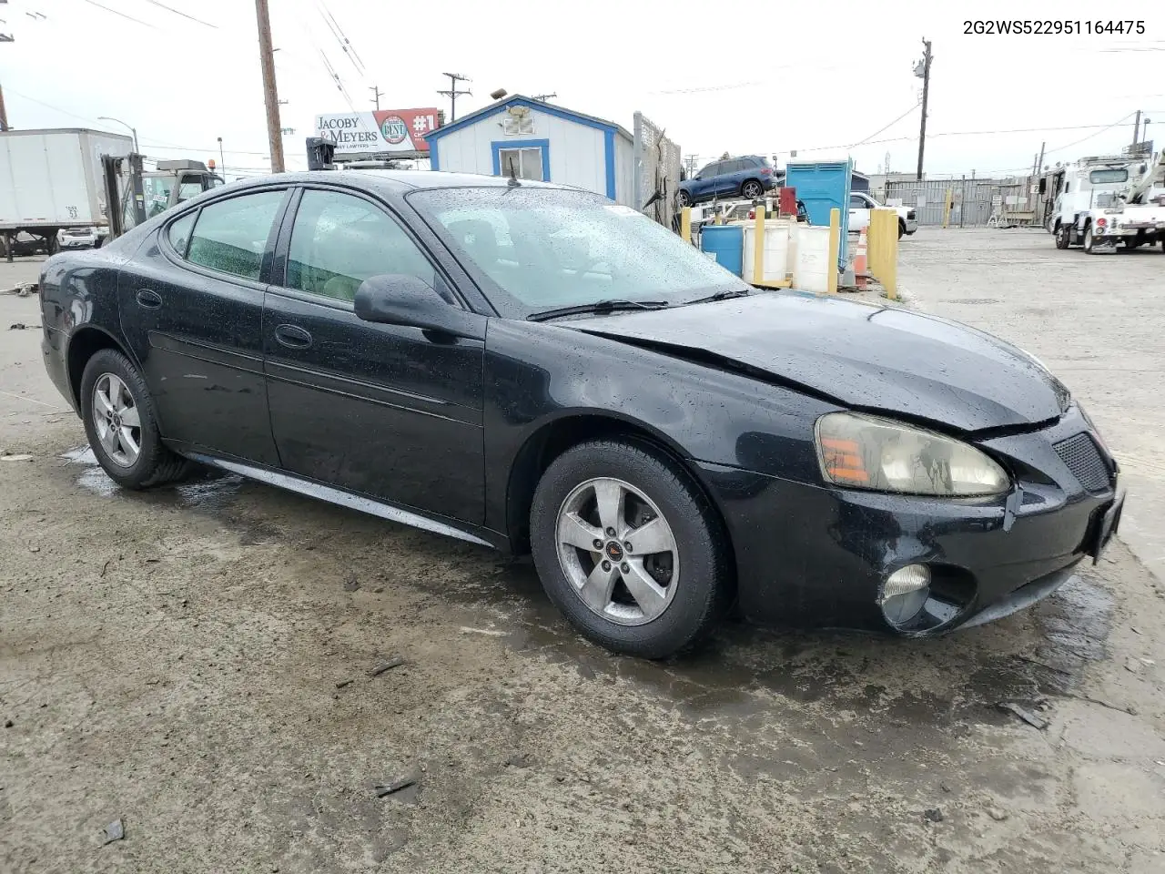 2005 Pontiac Grand Prix Gt VIN: 2G2WS522951164475 Lot: 62004845