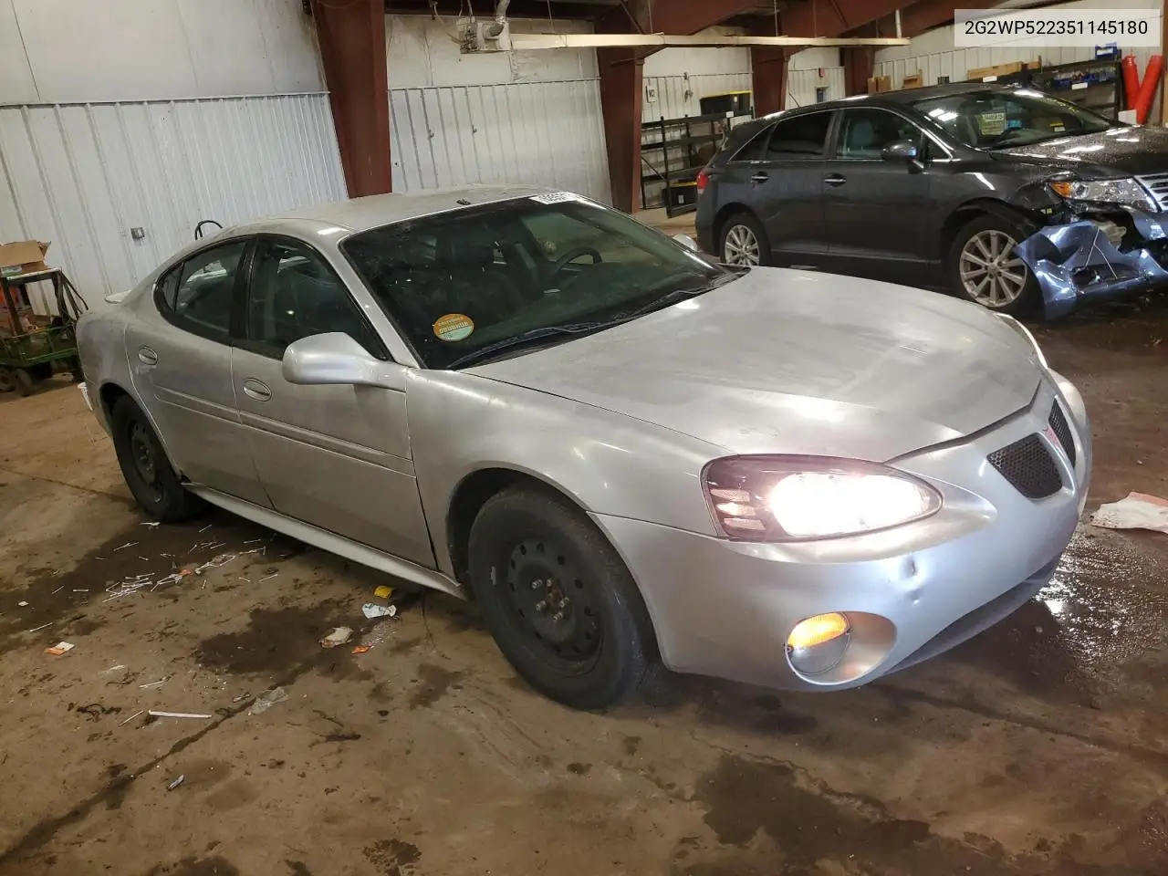 2005 Pontiac Grand Prix VIN: 2G2WP522351145180 Lot: 62557175