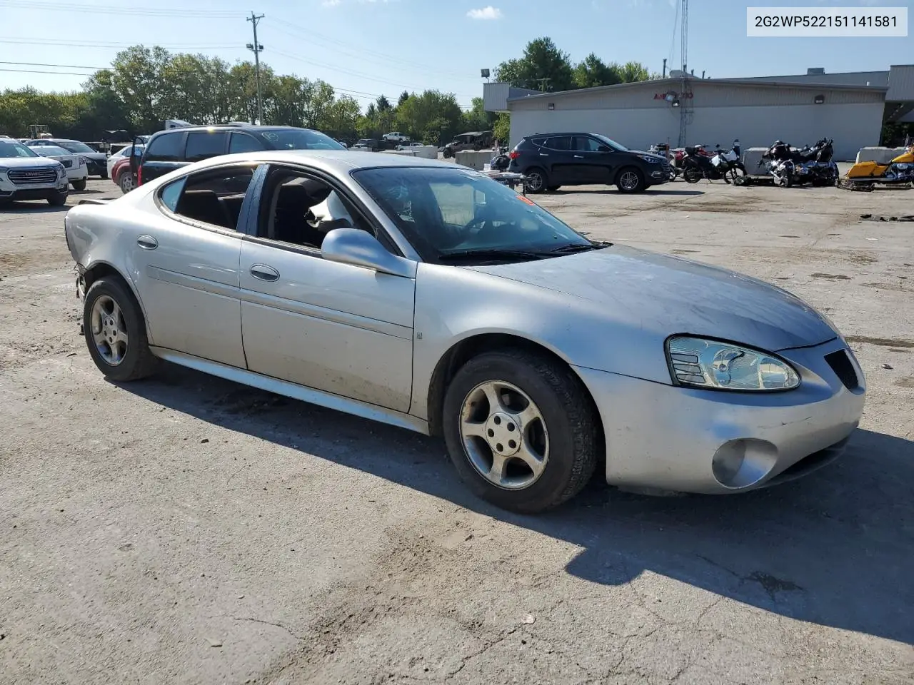 2005 Pontiac Grand Prix VIN: 2G2WP522151141581 Lot: 69029654