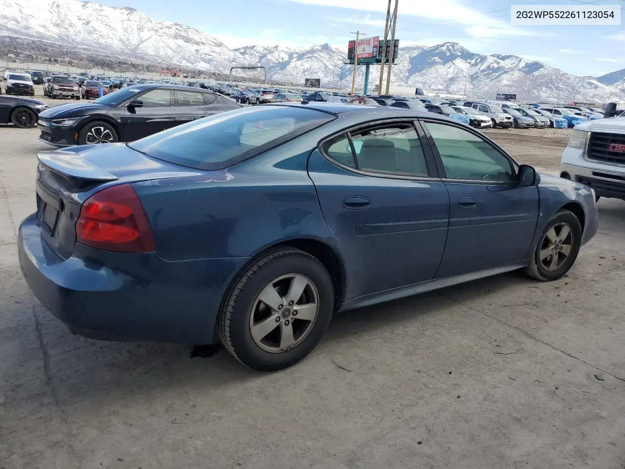 2006 Pontiac Grand Prix VIN: 2G2WP552261123054 Lot: 46732025