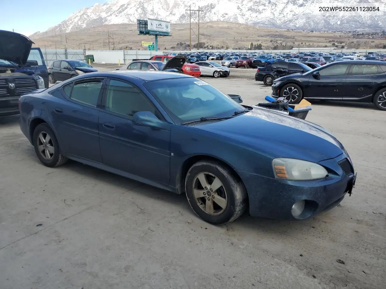2006 Pontiac Grand Prix VIN: 2G2WP552261123054 Lot: 46732025