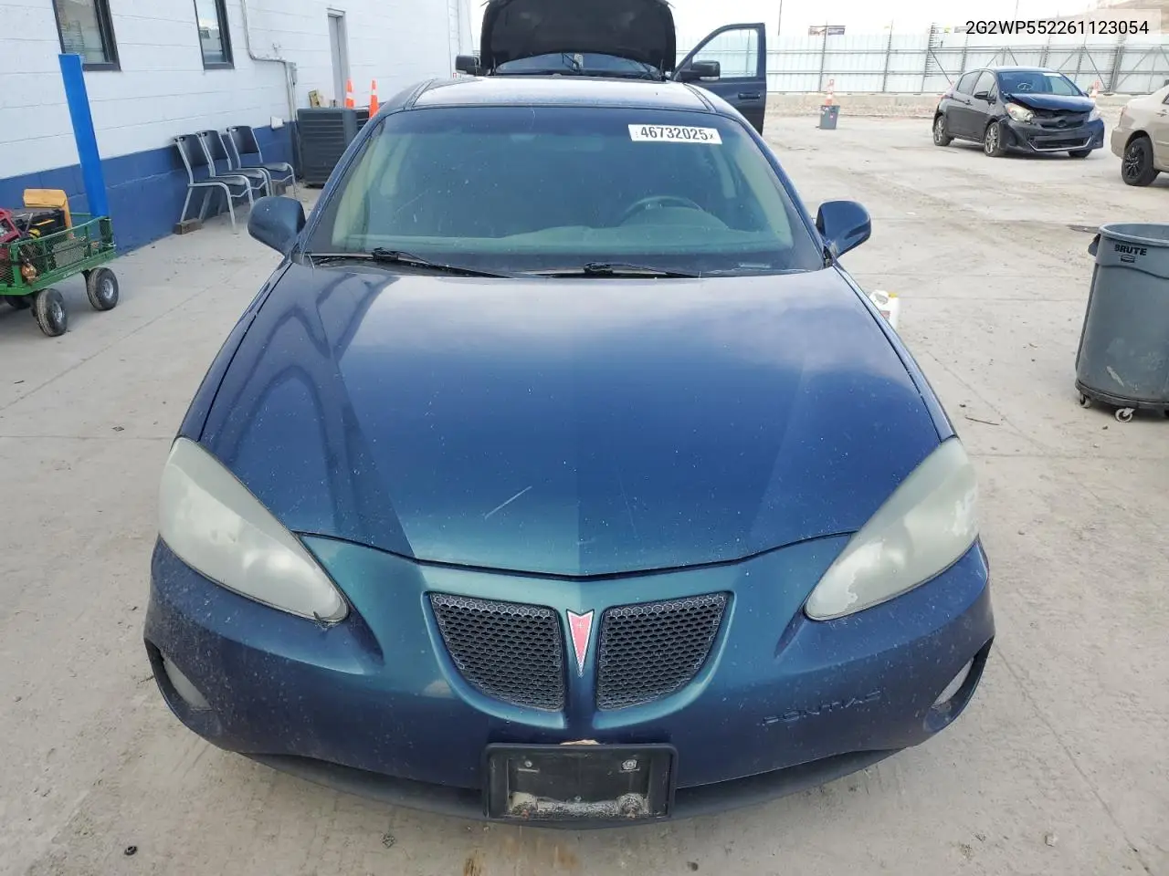 2006 Pontiac Grand Prix VIN: 2G2WP552261123054 Lot: 46732025