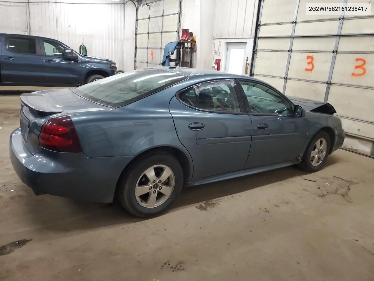 2006 Pontiac Grand Prix VIN: 2G2WP582161238417 Lot: 52238875