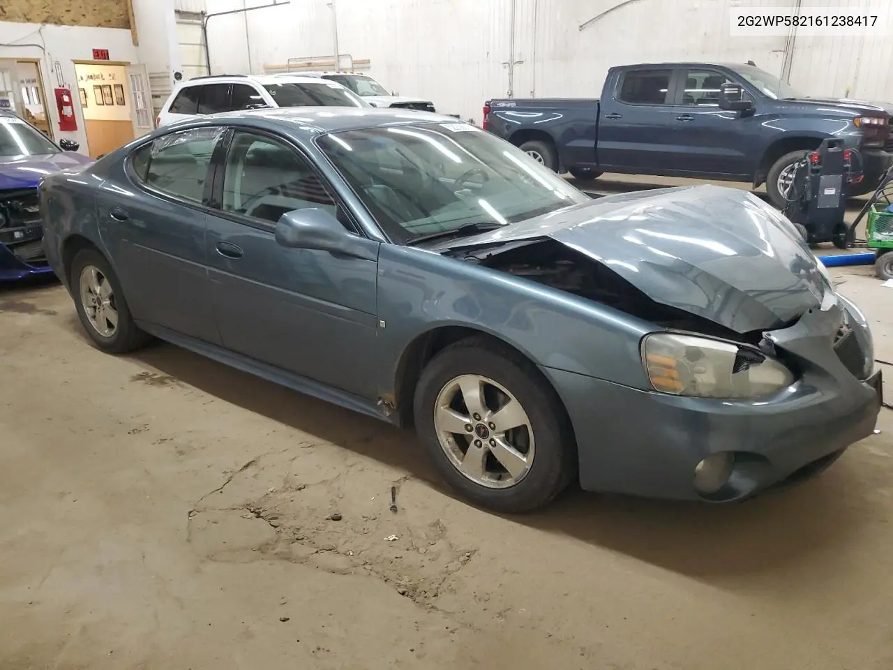 2006 Pontiac Grand Prix VIN: 2G2WP582161238417 Lot: 52238875