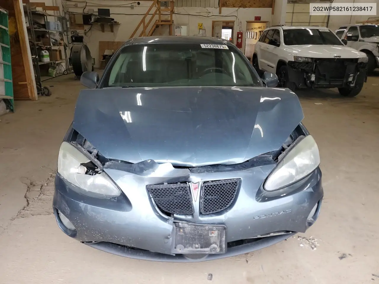 2006 Pontiac Grand Prix VIN: 2G2WP582161238417 Lot: 52238875