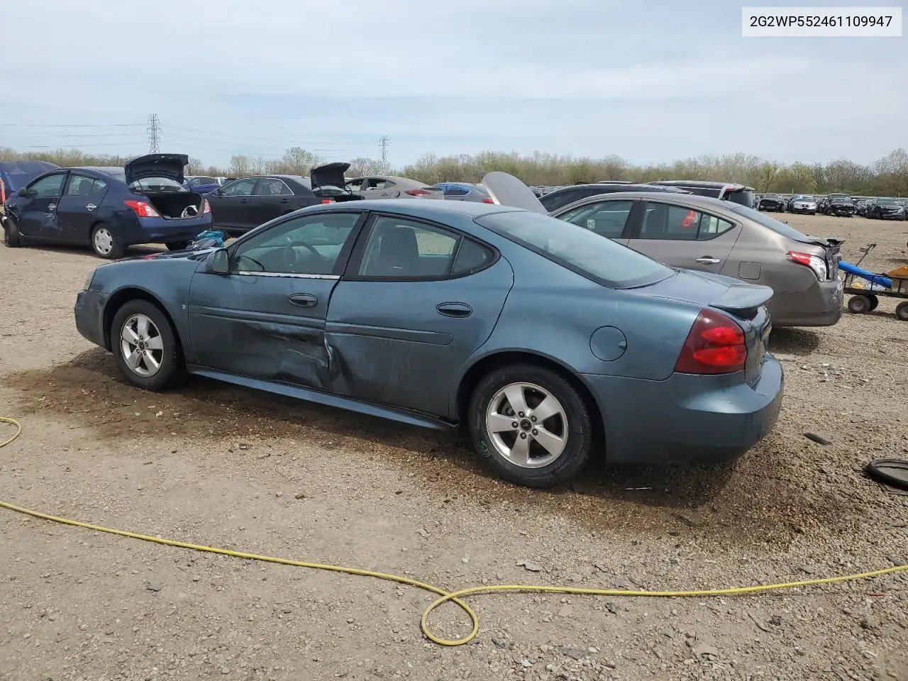 2006 Pontiac Grand Prix VIN: 2G2WP552461109947 Lot: 54603355