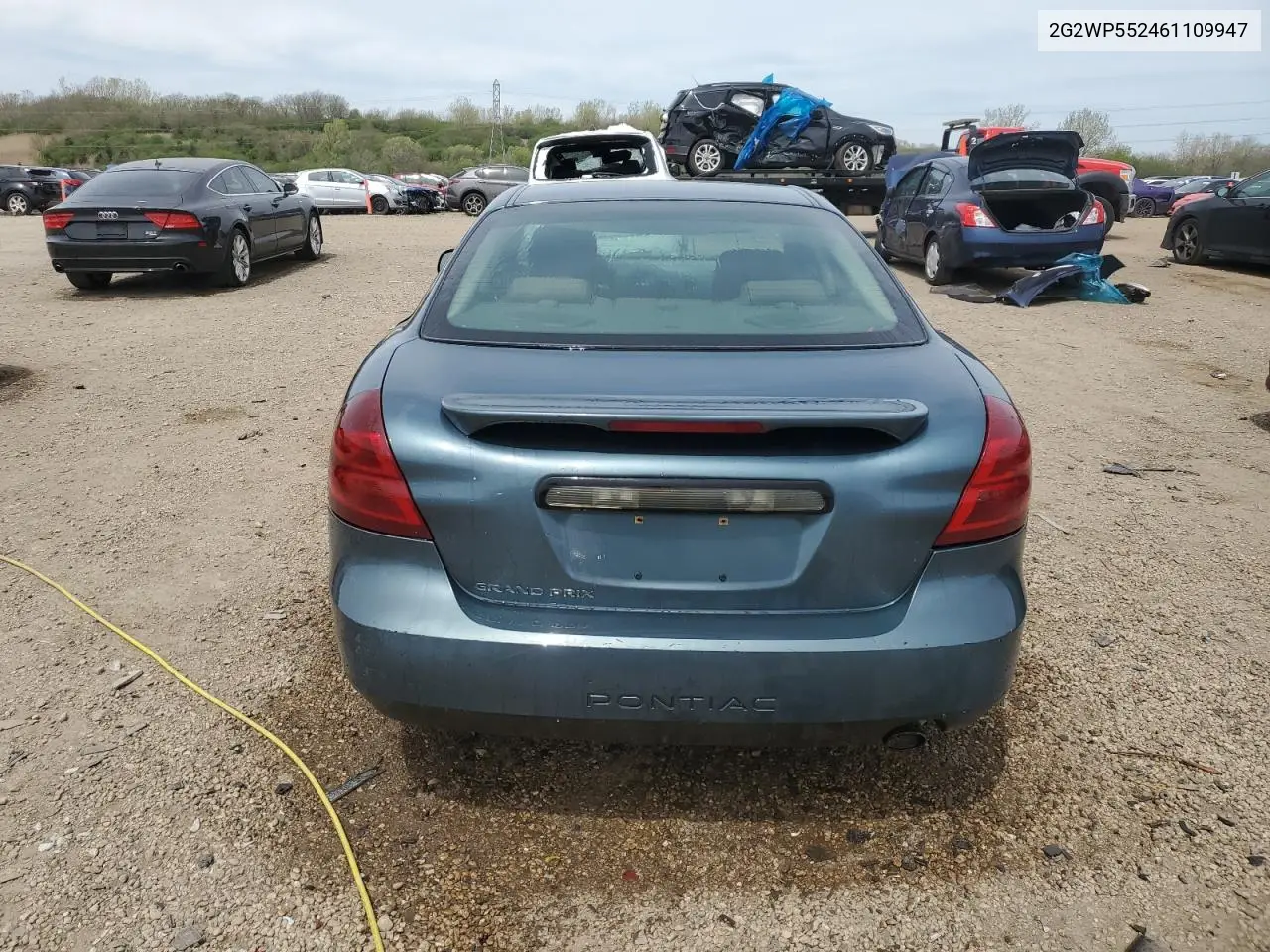 2006 Pontiac Grand Prix VIN: 2G2WP552461109947 Lot: 54603355