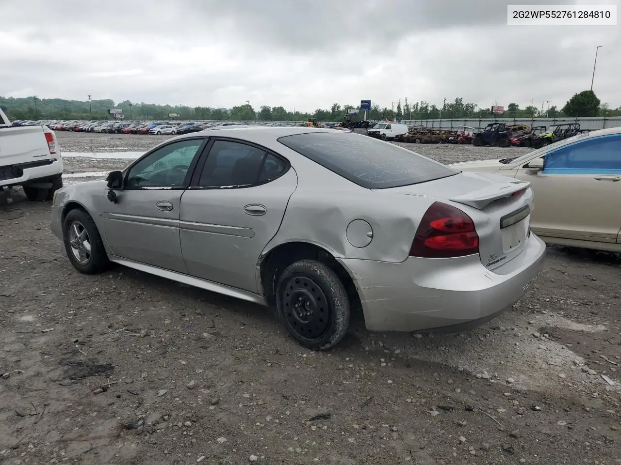 2006 Pontiac Grand Prix VIN: 2G2WP552761284810 Lot: 55268875