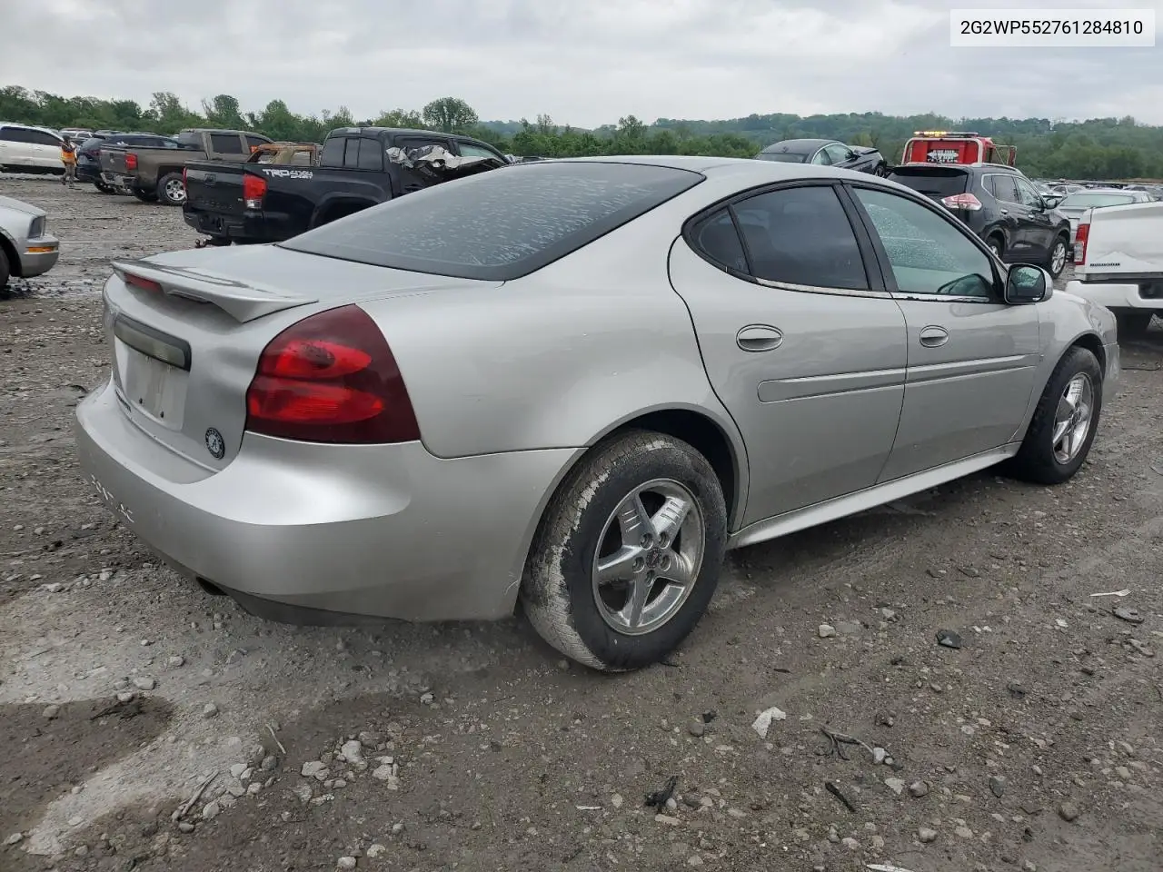 2006 Pontiac Grand Prix VIN: 2G2WP552761284810 Lot: 55268875