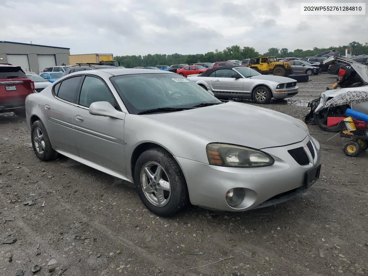 2006 Pontiac Grand Prix VIN: 2G2WP552761284810 Lot: 55268875