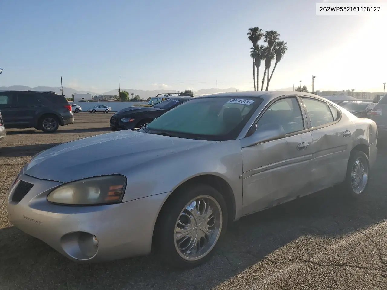 2006 Pontiac Grand Prix VIN: 2G2WP552161138127 Lot: 55696815