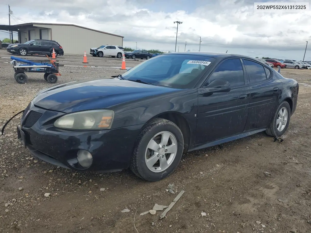 2006 Pontiac Grand Prix VIN: 2G2WP552X61312325 Lot: 56060845