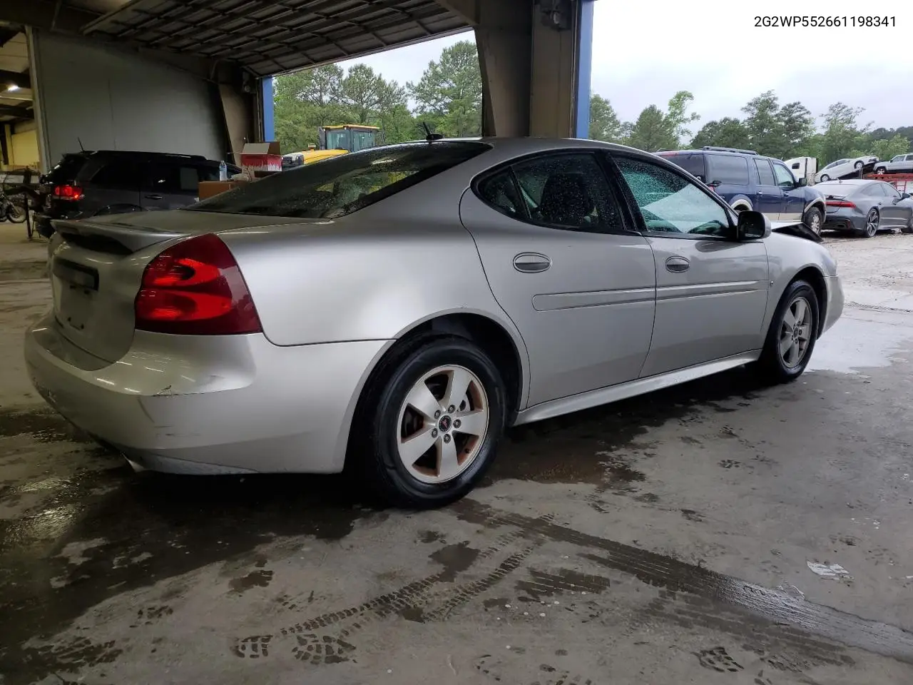 2006 Pontiac Grand Prix VIN: 2G2WP552661198341 Lot: 56786645