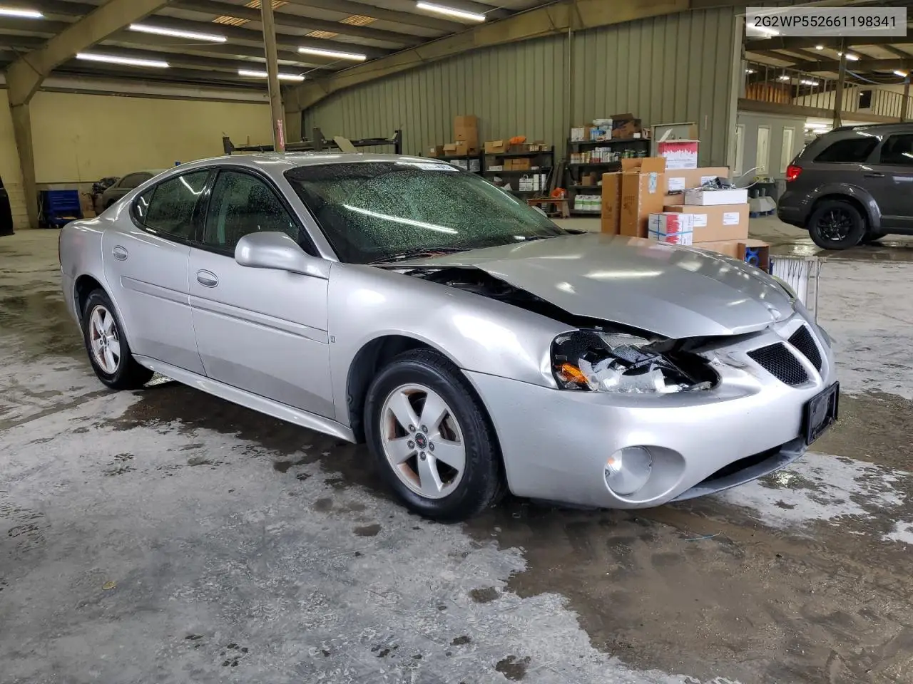 2006 Pontiac Grand Prix VIN: 2G2WP552661198341 Lot: 56786645