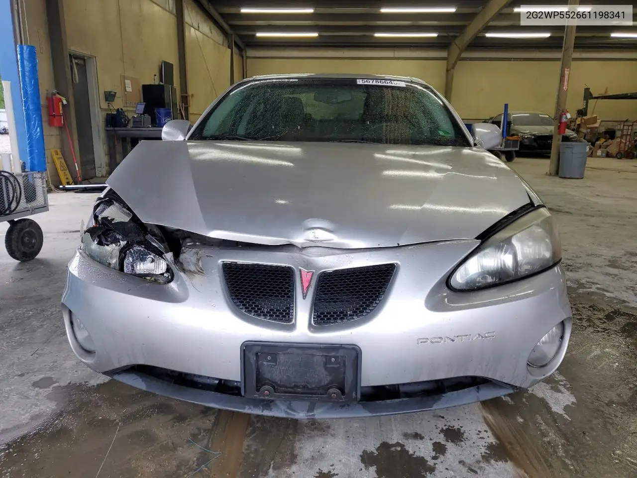 2006 Pontiac Grand Prix VIN: 2G2WP552661198341 Lot: 56786645