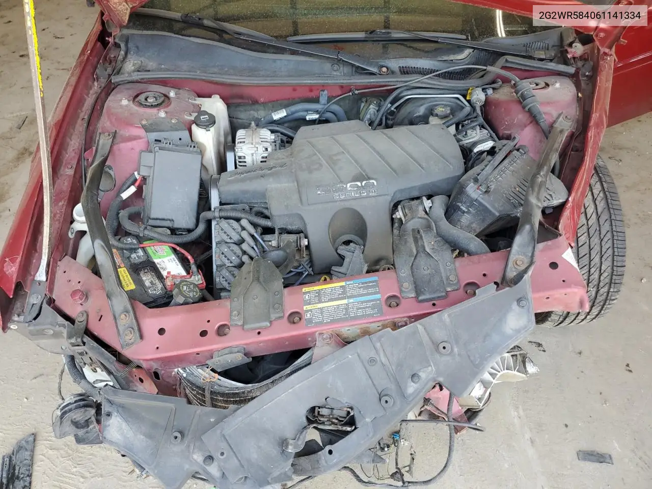 2006 Pontiac Grand Prix Gt VIN: 2G2WR584061141334 Lot: 56882745