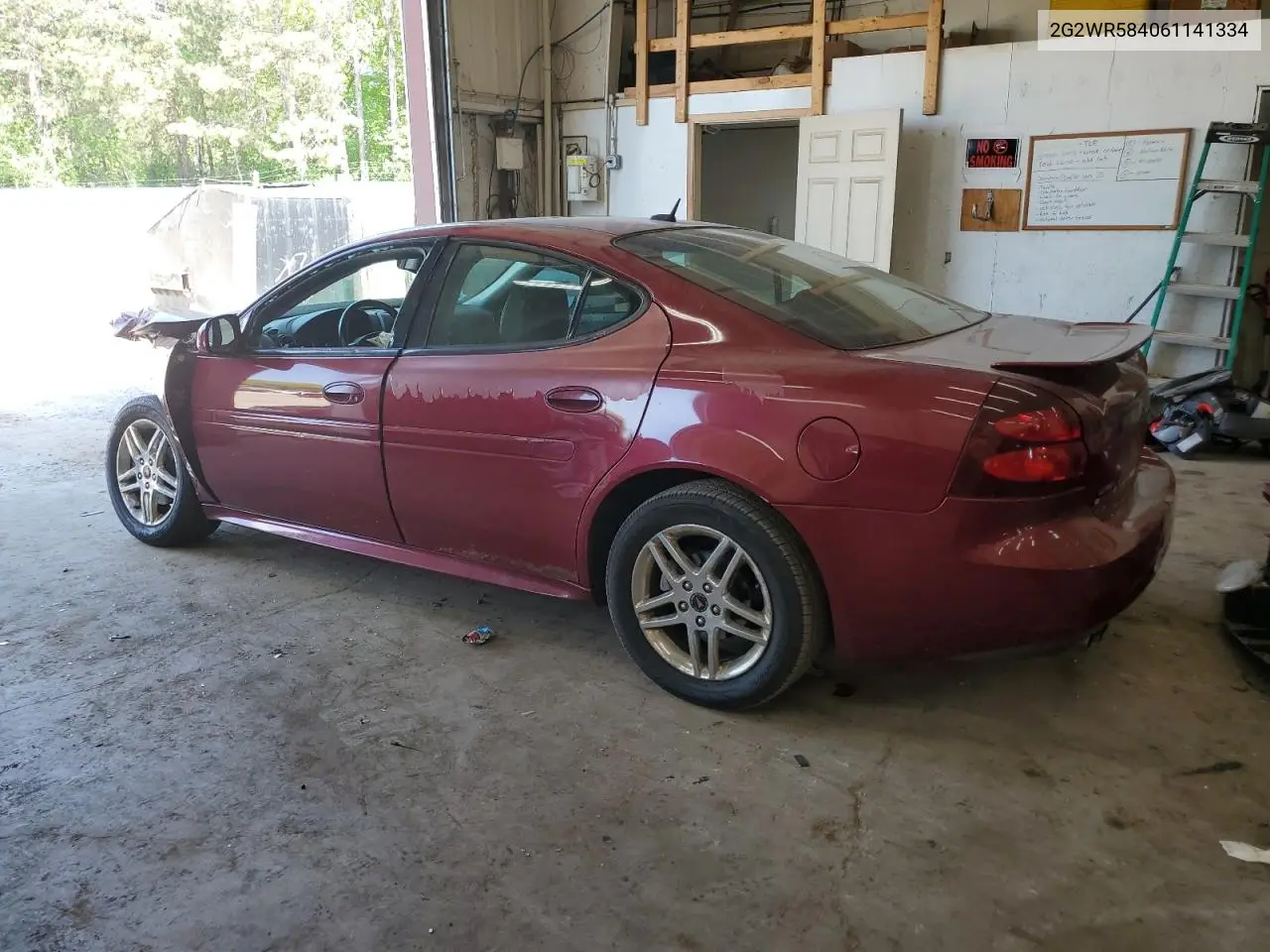 2006 Pontiac Grand Prix Gt VIN: 2G2WR584061141334 Lot: 56882745