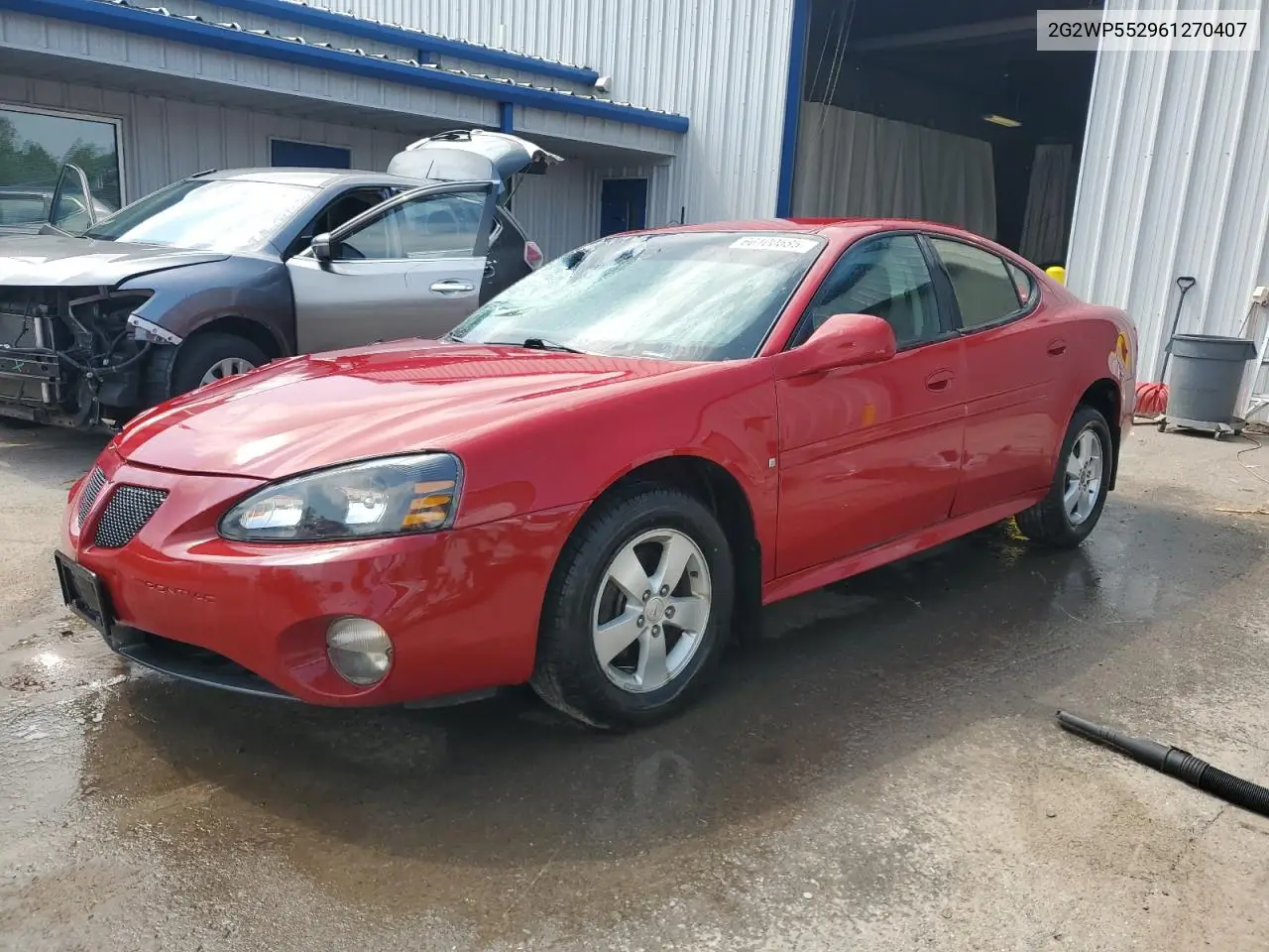 2006 Pontiac Grand Prix VIN: 2G2WP552961270407 Lot: 60100585