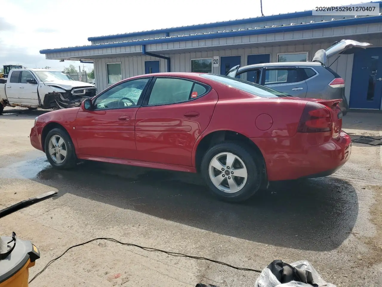 2006 Pontiac Grand Prix VIN: 2G2WP552961270407 Lot: 60100585