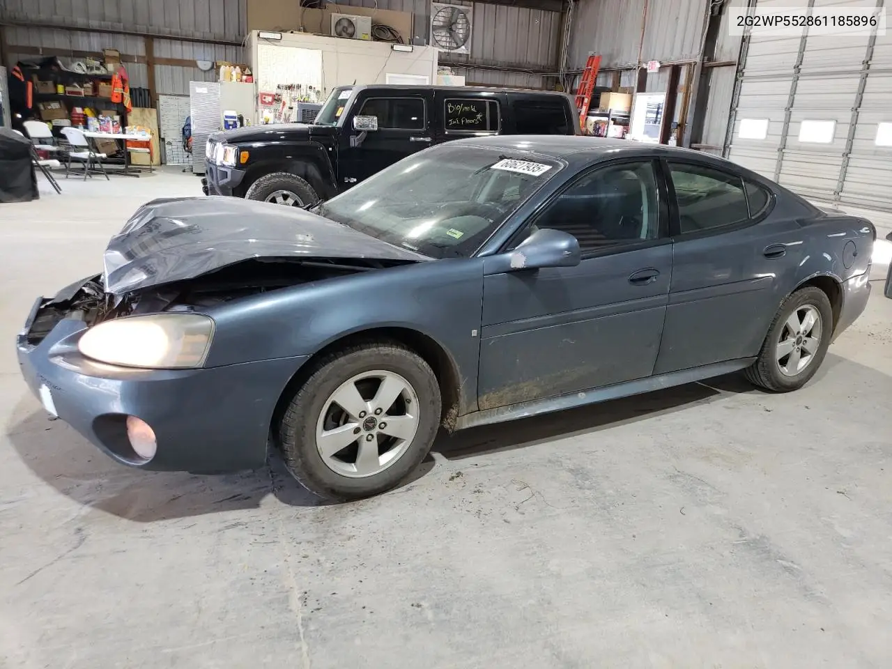 2006 Pontiac Grand Prix VIN: 2G2WP552861185896 Lot: 60627935