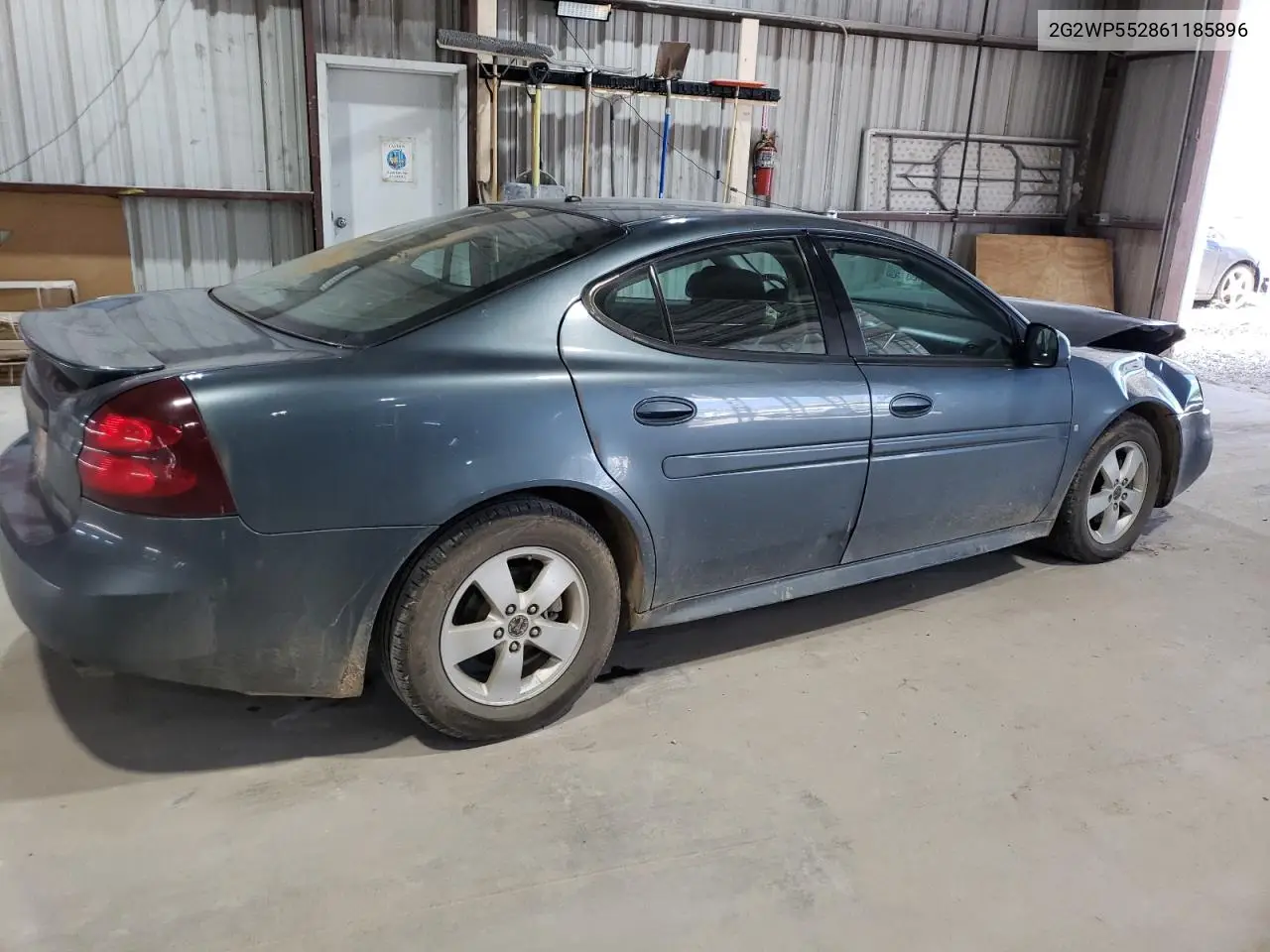 2006 Pontiac Grand Prix VIN: 2G2WP552861185896 Lot: 60627935