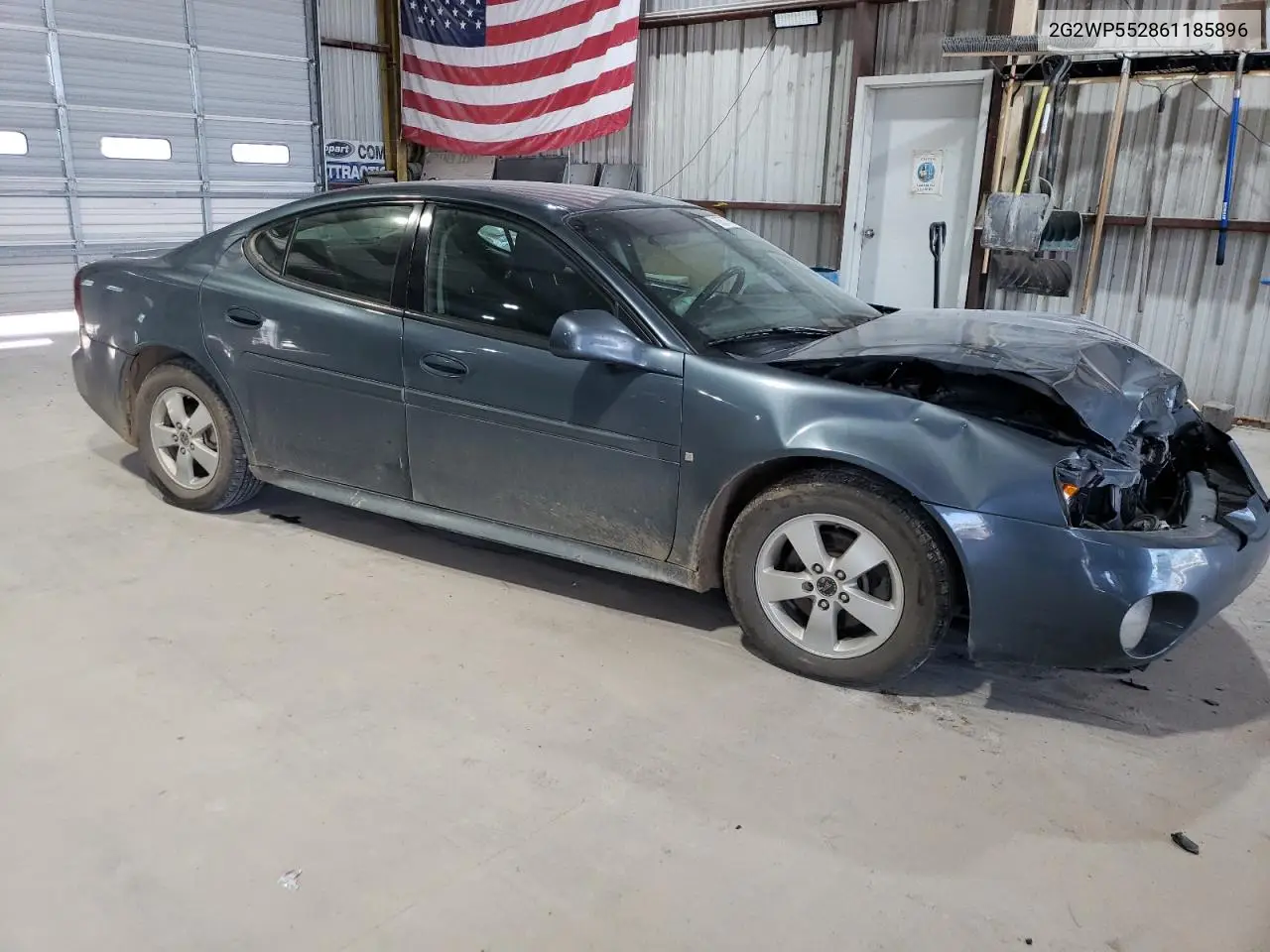 2006 Pontiac Grand Prix VIN: 2G2WP552861185896 Lot: 60627935