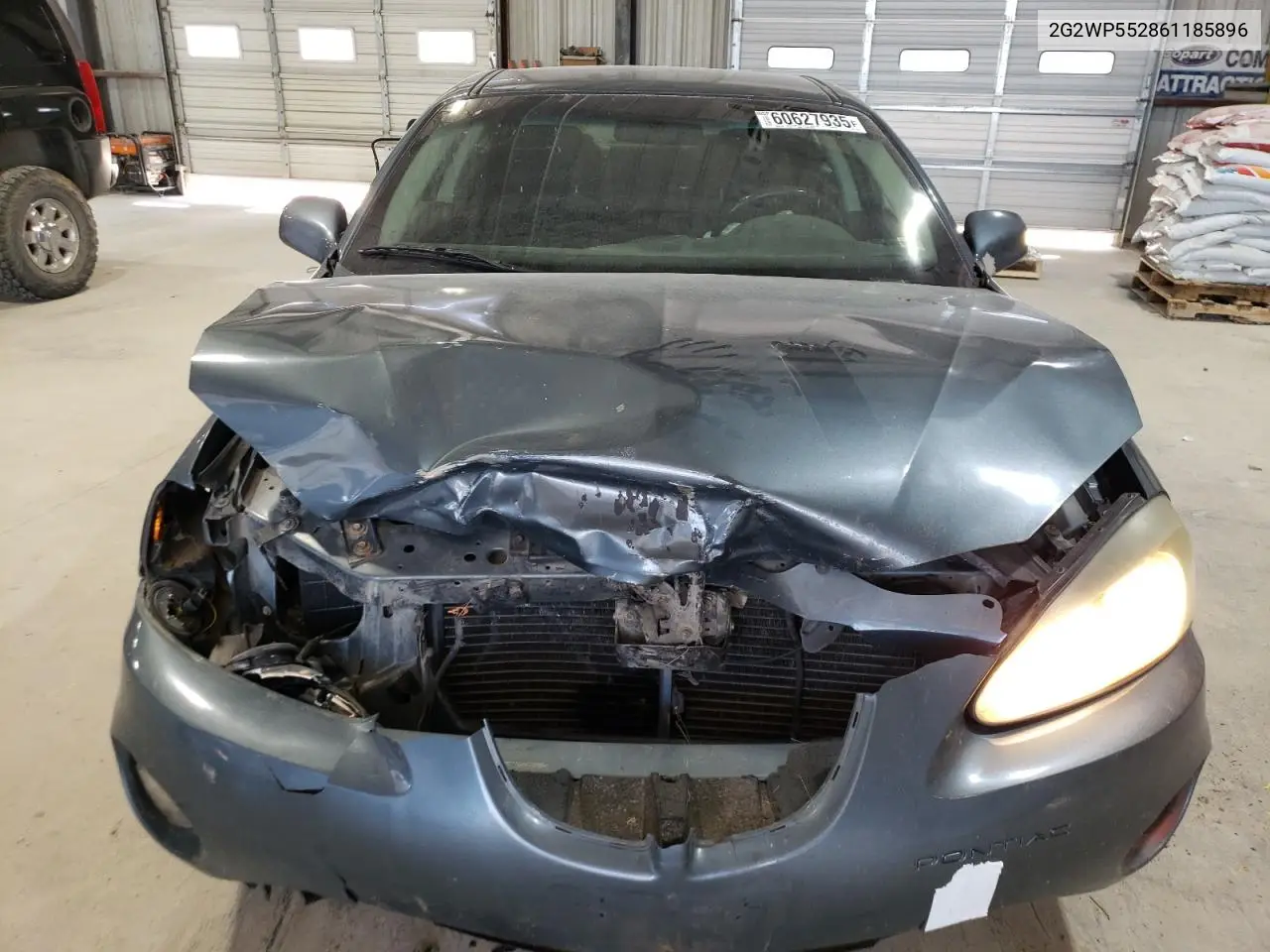 2006 Pontiac Grand Prix VIN: 2G2WP552861185896 Lot: 60627935