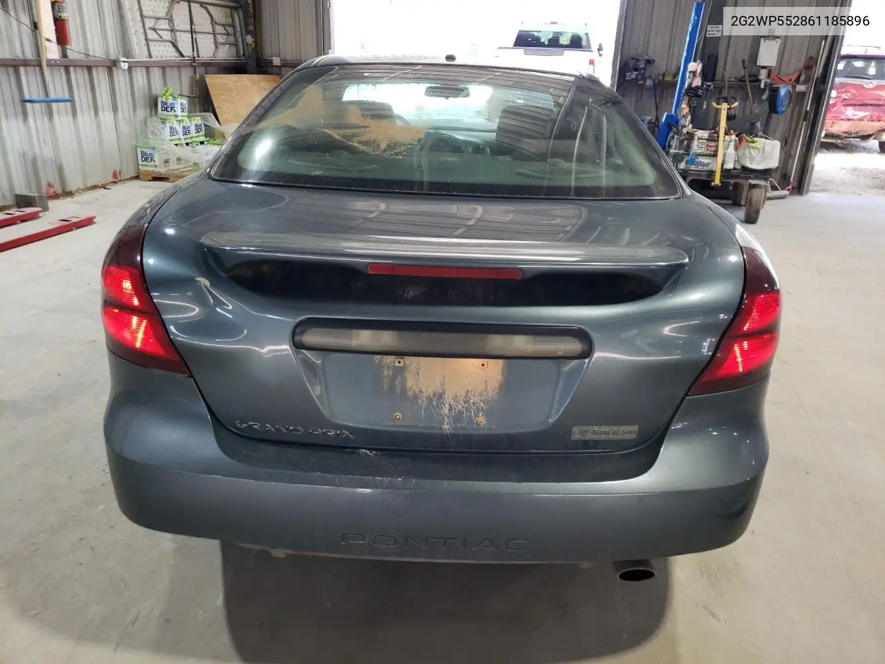 2006 Pontiac Grand Prix VIN: 2G2WP552861185896 Lot: 60627935