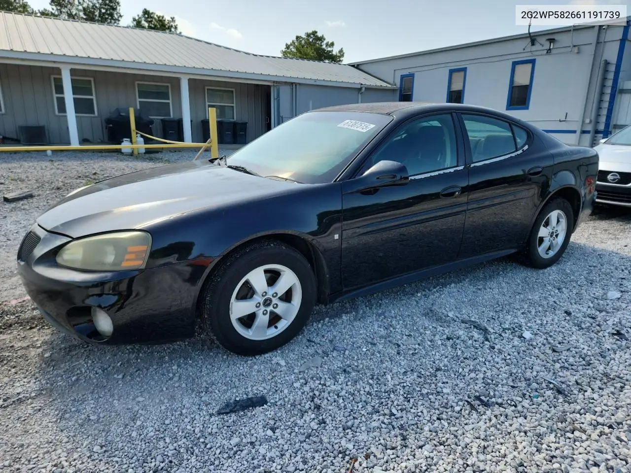 2006 Pontiac Grand Prix VIN: 2G2WP582661191739 Lot: 61387515