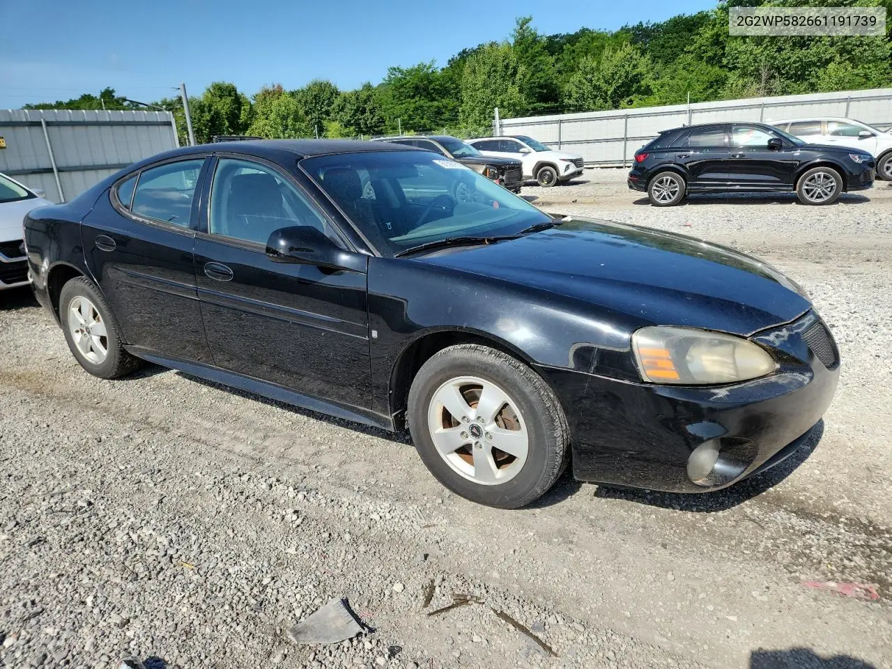 2006 Pontiac Grand Prix VIN: 2G2WP582661191739 Lot: 61387515