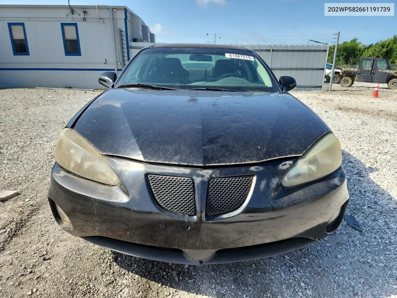 2006 Pontiac Grand Prix VIN: 2G2WP582661191739 Lot: 61387515