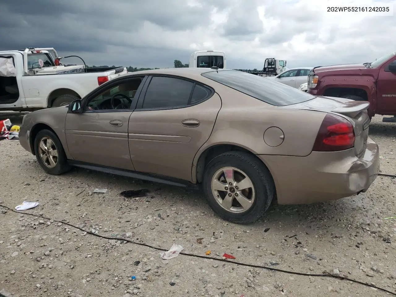 2006 Pontiac Grand Prix VIN: 2G2WP552161242035 Lot: 62165855