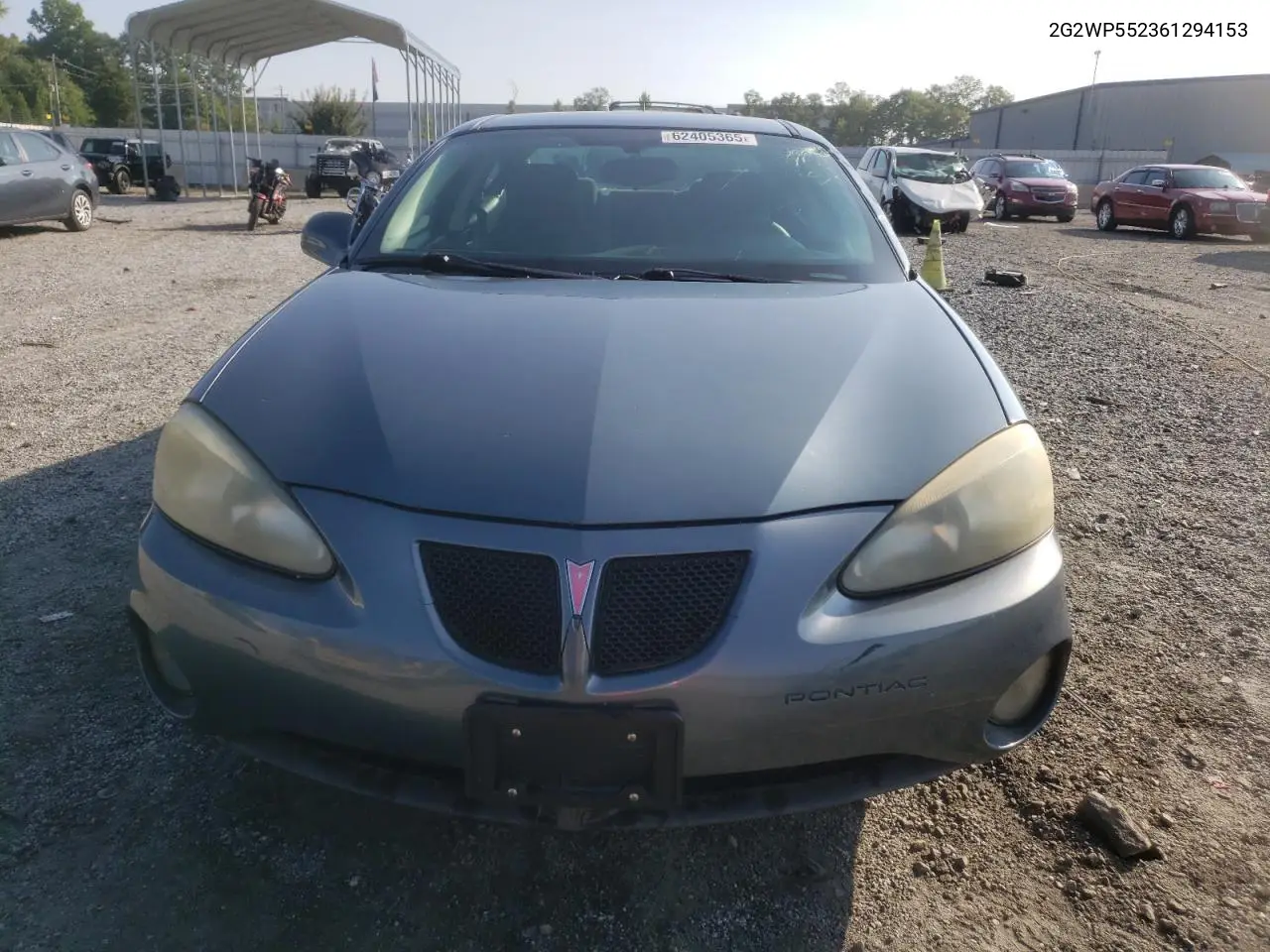2006 Pontiac Grand Prix VIN: 2G2WP552361294153 Lot: 62405365