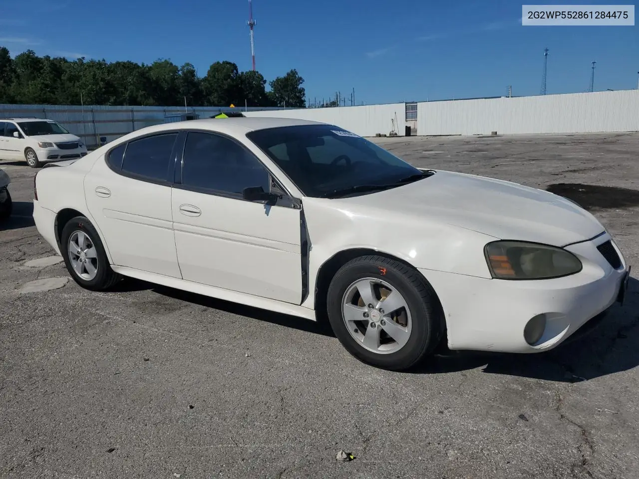 2006 Pontiac Grand Prix VIN: 2G2WP552861284475 Lot: 62540045