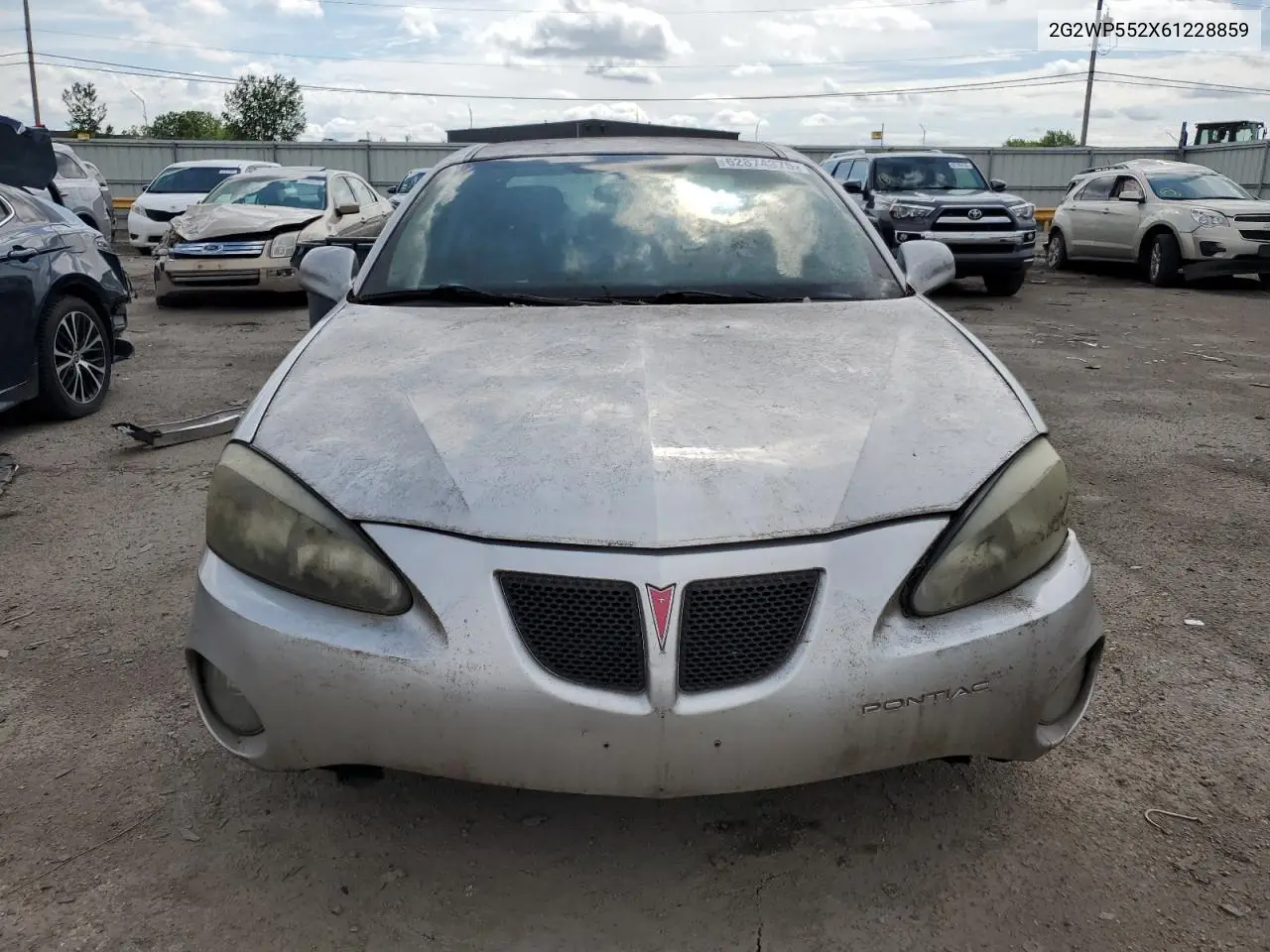 2006 Pontiac Grand Prix VIN: 2G2WP552X61228859 Lot: 62874375