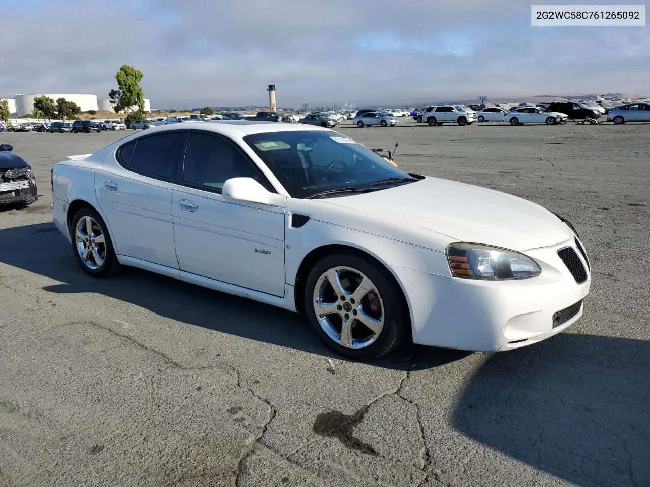 2006 Pontiac Grand Prix Gxp VIN: 2G2WC58C761265092 Lot: 63118695