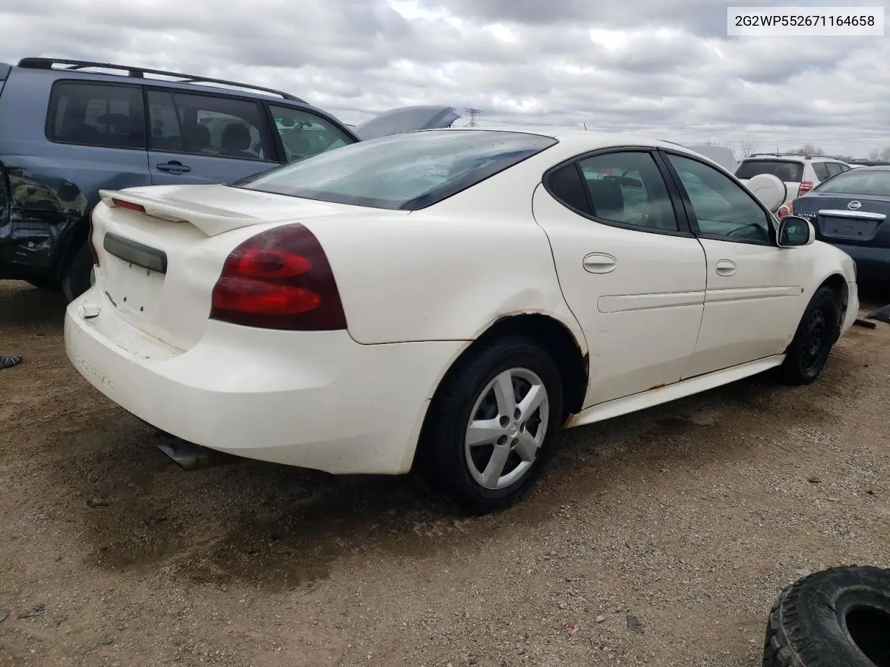 2007 Pontiac Grand Prix VIN: 2G2WP552671164658 Lot: 52743385