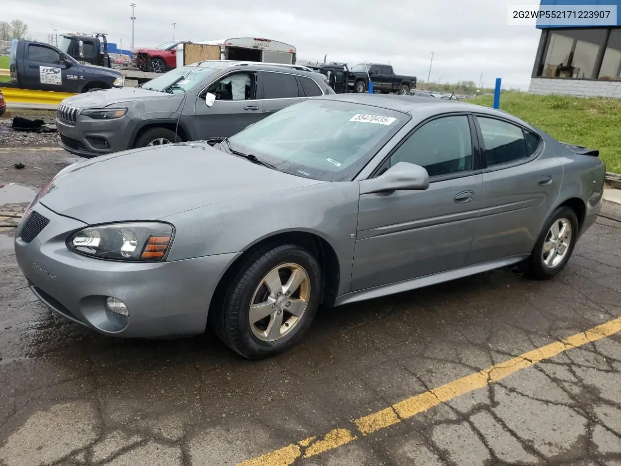 2007 Pontiac Grand Prix VIN: 2G2WP552171223907 Lot: 55470435