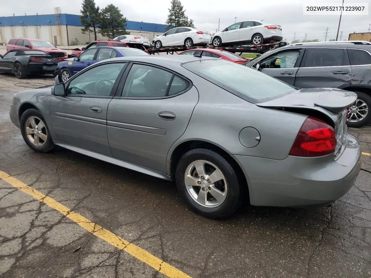 2007 Pontiac Grand Prix VIN: 2G2WP552171223907 Lot: 55470435