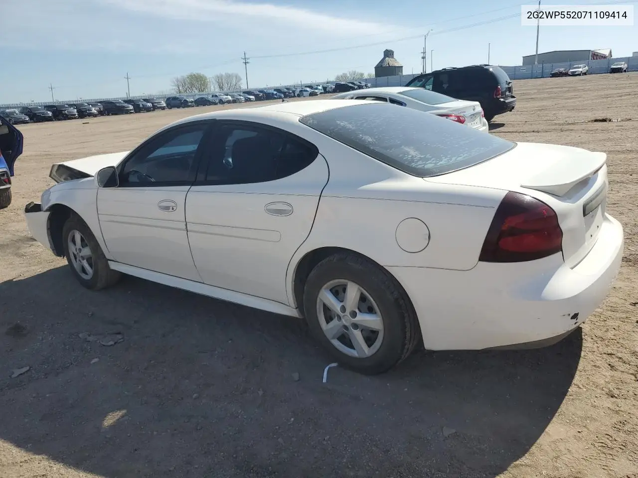 2007 Pontiac Grand Prix VIN: 2G2WP552071109414 Lot: 55741245