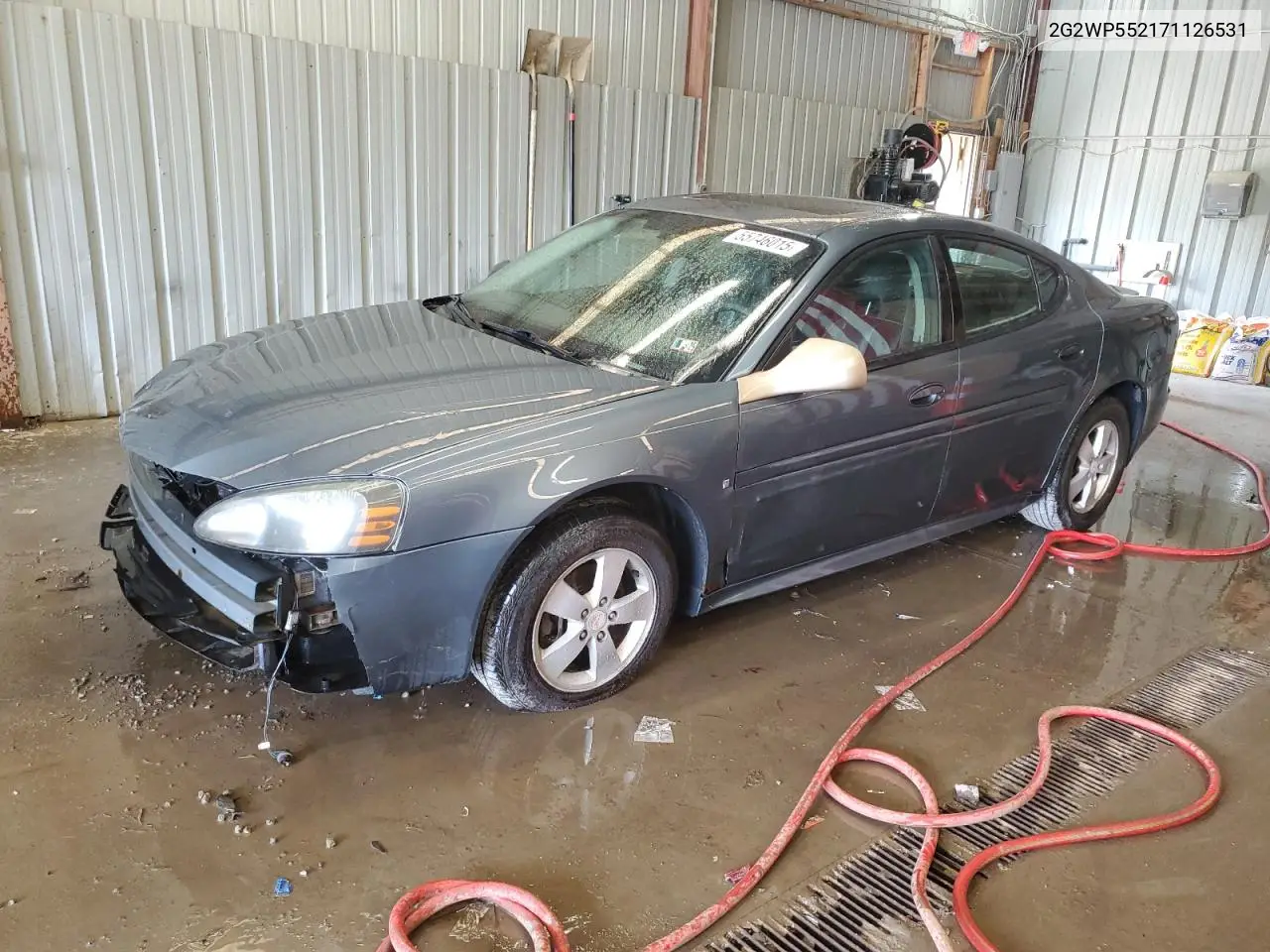 2007 Pontiac Grand Prix VIN: 2G2WP552171126531 Lot: 55746015