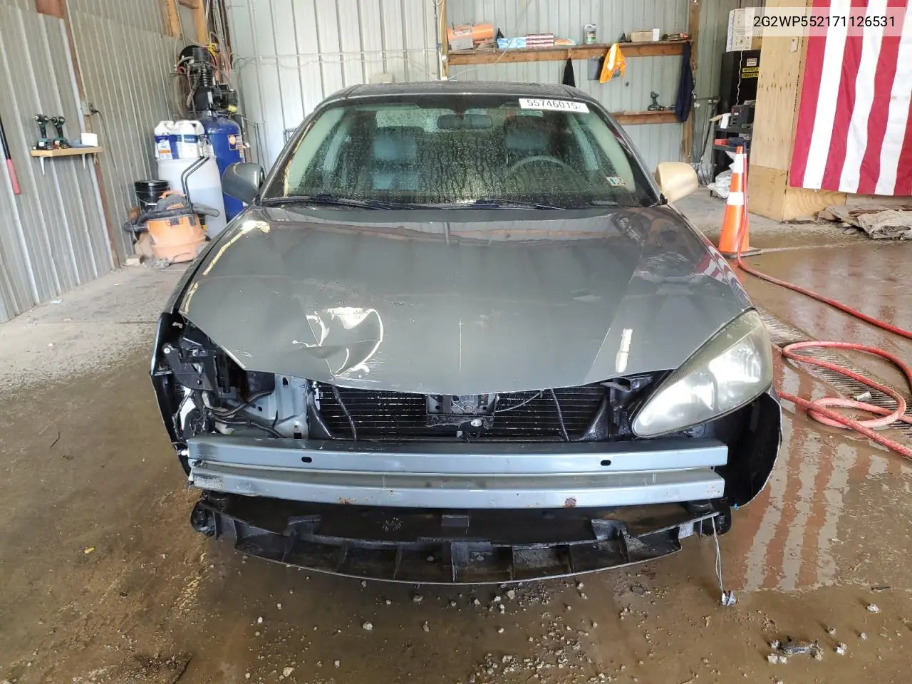 2007 Pontiac Grand Prix VIN: 2G2WP552171126531 Lot: 55746015