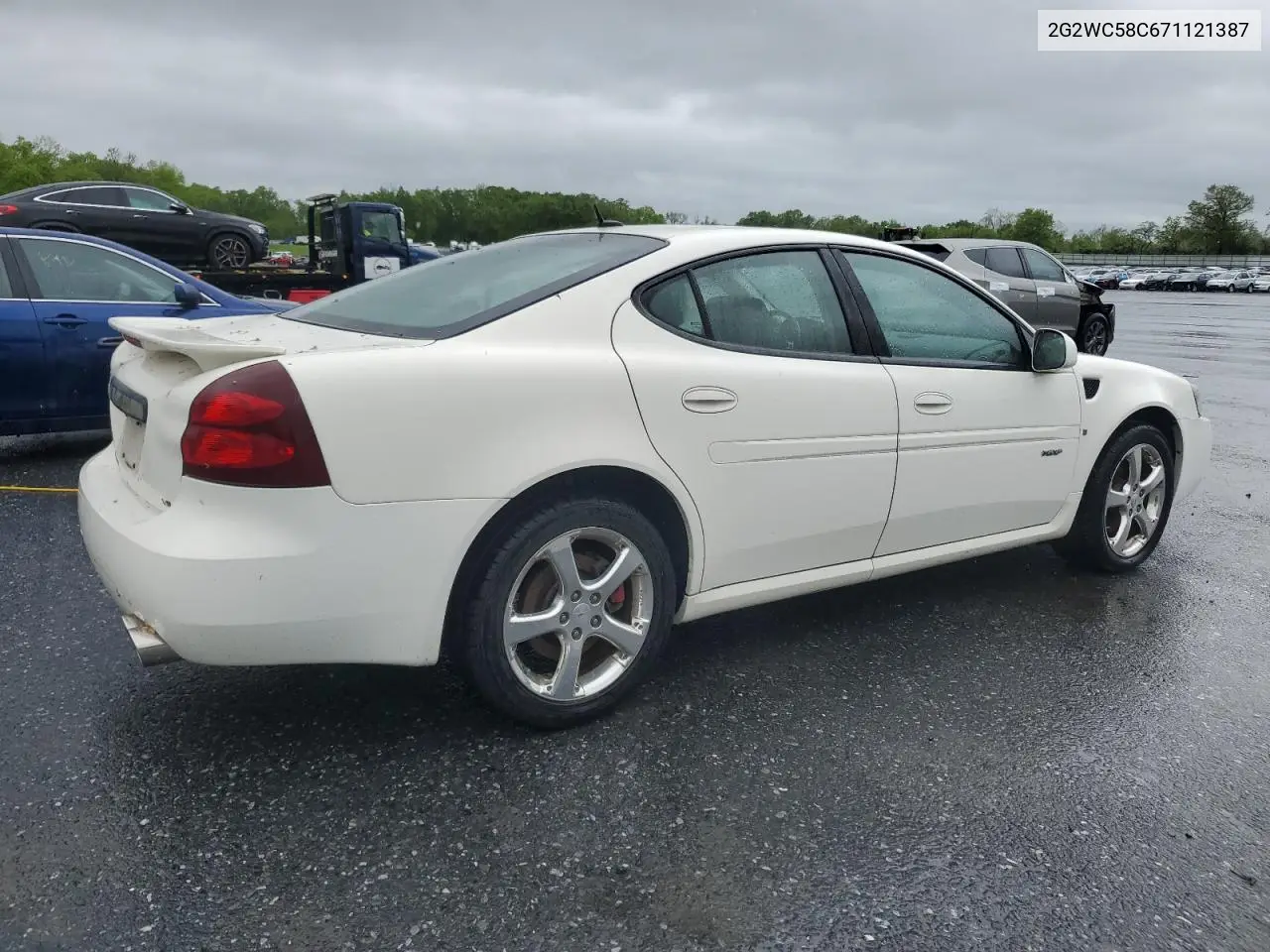 2007 Pontiac Grand Prix Gxp VIN: 2G2WC58C671121387 Lot: 56680315